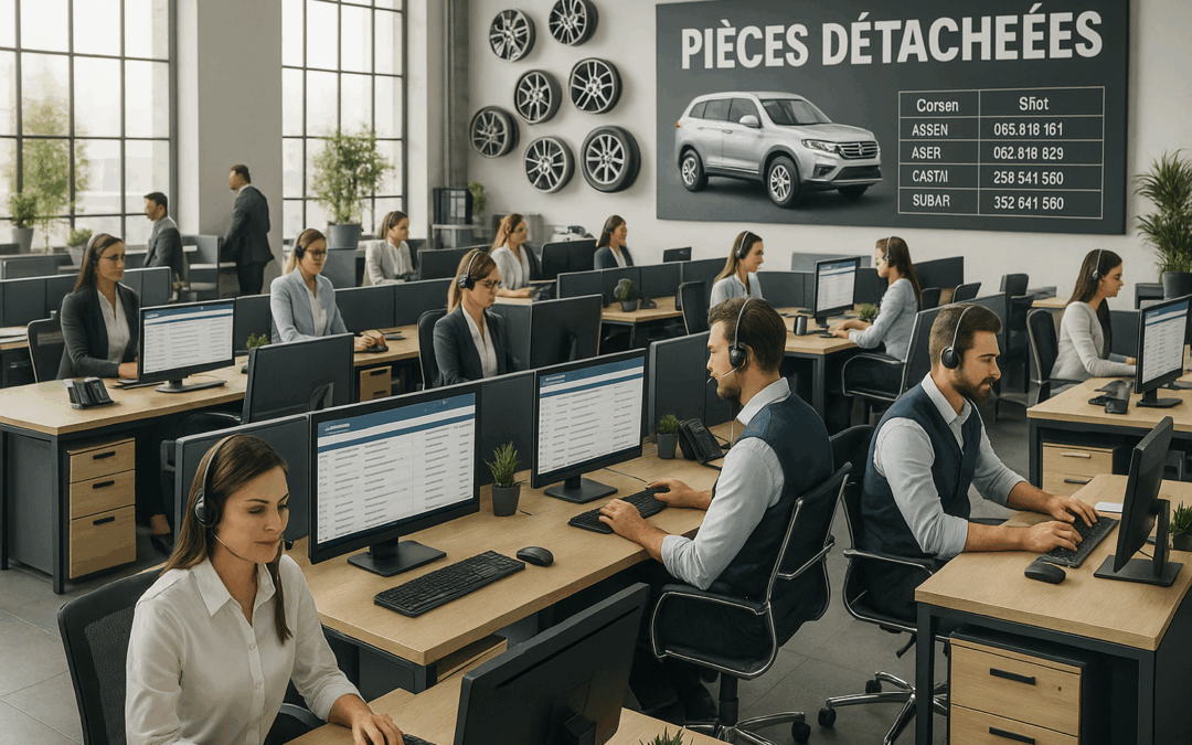 Xcally pour la vente de pièces détachées : optimisez votre expertise technique