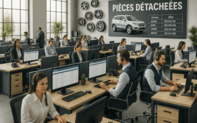 Xcally pour la vente de pièces détachées : optimisez votre expertise technique